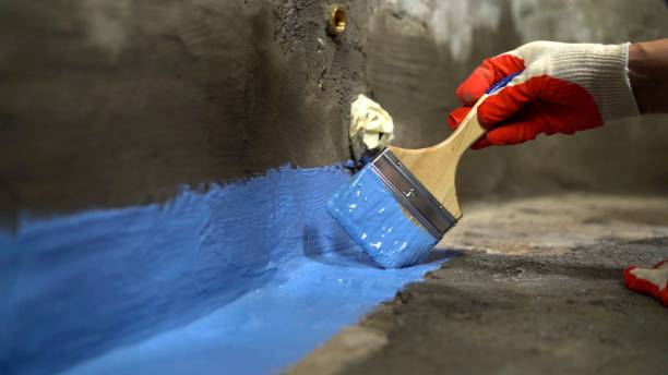 Commercial Vapor Barrier Installation project at a Martin, MI business property by SJ Waterproofing Pros